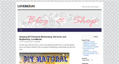 Desktop Screenshot of lovebezuki.com